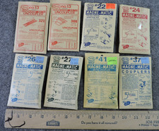 Lof of 8 Packs Kadee HO Couplers  Accessories 13 22 24 26 27 37 41 Magne-Matic