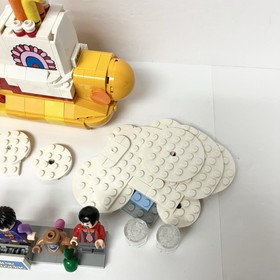 LEGO Ideas 21306 The Beatles Yellow Submarine Set - All Figures, Almost Complete