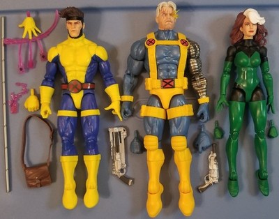 Marvel Legends X-Men Lot Cable Gambit Outback Rogue '97 3 Pack Gamerverse MvC