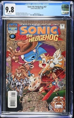 Sonic the Hedgehog #67 1999 Archie Publications CGC 9.8 White Pages 017