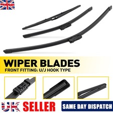 Front Rear Windscreen Wiper Blades Kit For: Toyota C-HR CHR 2016 2017 2018 2019
