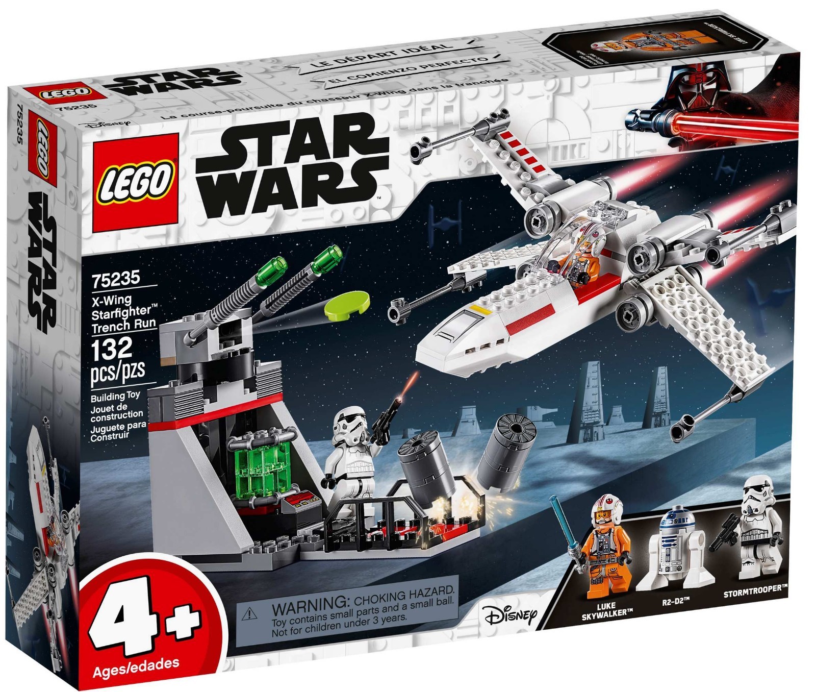 LEGO 75235 Star Wars X-Wing: Luke Skywalker e R2-D2 | Set 4+ Originale