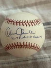 Chris Chambliss Autographed Baseball