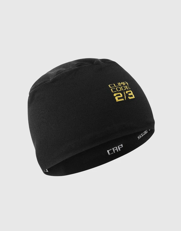 Cappello Assos Primavera Autunno Berretto Sottocasco Nero - Immagine 3 di 3