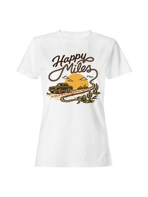 Happy Miles Adventure Drive Women's T-shirt
