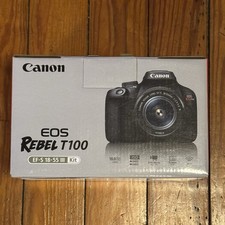Canon EOS Rebel T100 / 4000D Digital SLR Camera With 18-55mm Lens Kit USA