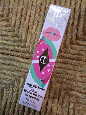 Charlotte Tilbury Unreal Lips Healthy Glow Nectar Oil Pink Watermelon. BNIB