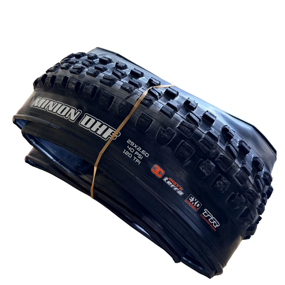 Pack De 2 Pneus Maxxis Minion DHF - 29x2.5, Tubeless, Pliables, Noir/beige, EXO WT