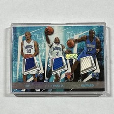 Topps 2005-06 Luxury Box Triple Double Relics TDR-29 Magic SN 058/193!