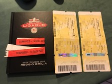 Ligabue Campovolo 25 Anni Reggio Emilia 2015 LIBRETTO+DVD+ BIGLIETTI CONCERTO
