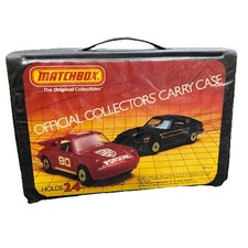 Rare 1983 Matchbox Official Collectors Carry Case - Holds 24 Cars. 50-01-61