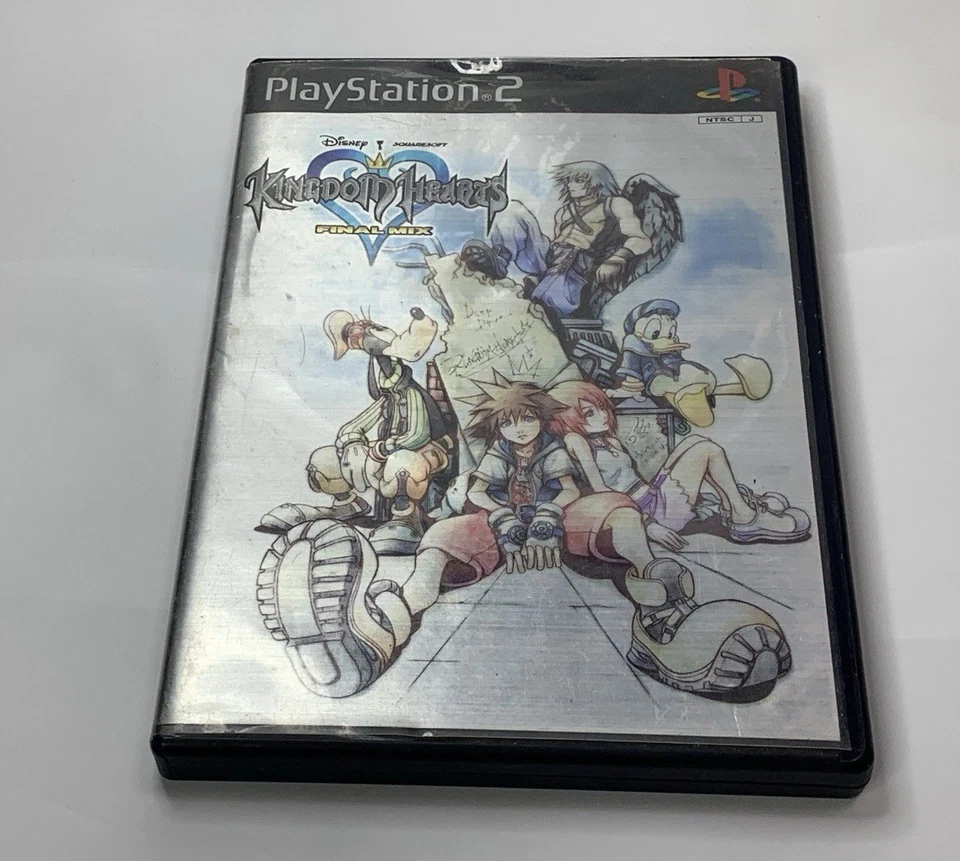 Kingdom Hearts Final Mix I No Manual Sony PlayStation 2 PS2 Japan Tested - Image 2 of 4