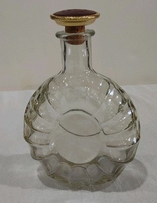 Vintage E. REMY MARTIN Empty Cognac Glass Bottle With Original Stopper  FRANCE