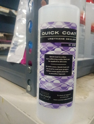 Counter Culture  Quick Coat urethane Sealer 4 oz (  Epoxy ).   8918