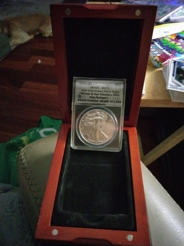 Photo of a 2011 American Silver Eagle from an eBay listing that sold on Jul 21, 2026