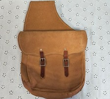 WESTERN, "COWBOY'S" SUEDE LEATHER, SADDLEBAGS