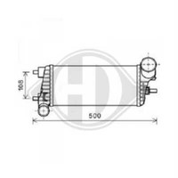 LadeluftküHler Passend FüR Ford Focus III Turnier Tourneo Connect/Grand