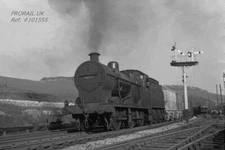 PHOTO BR(M) Ex-LMS class 4F 0-6-0 No. 44339 with Peak District freight - 101555