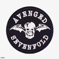 Avenged Sevenfold Music Rock Band Concert Patch, Iron On/Sew On