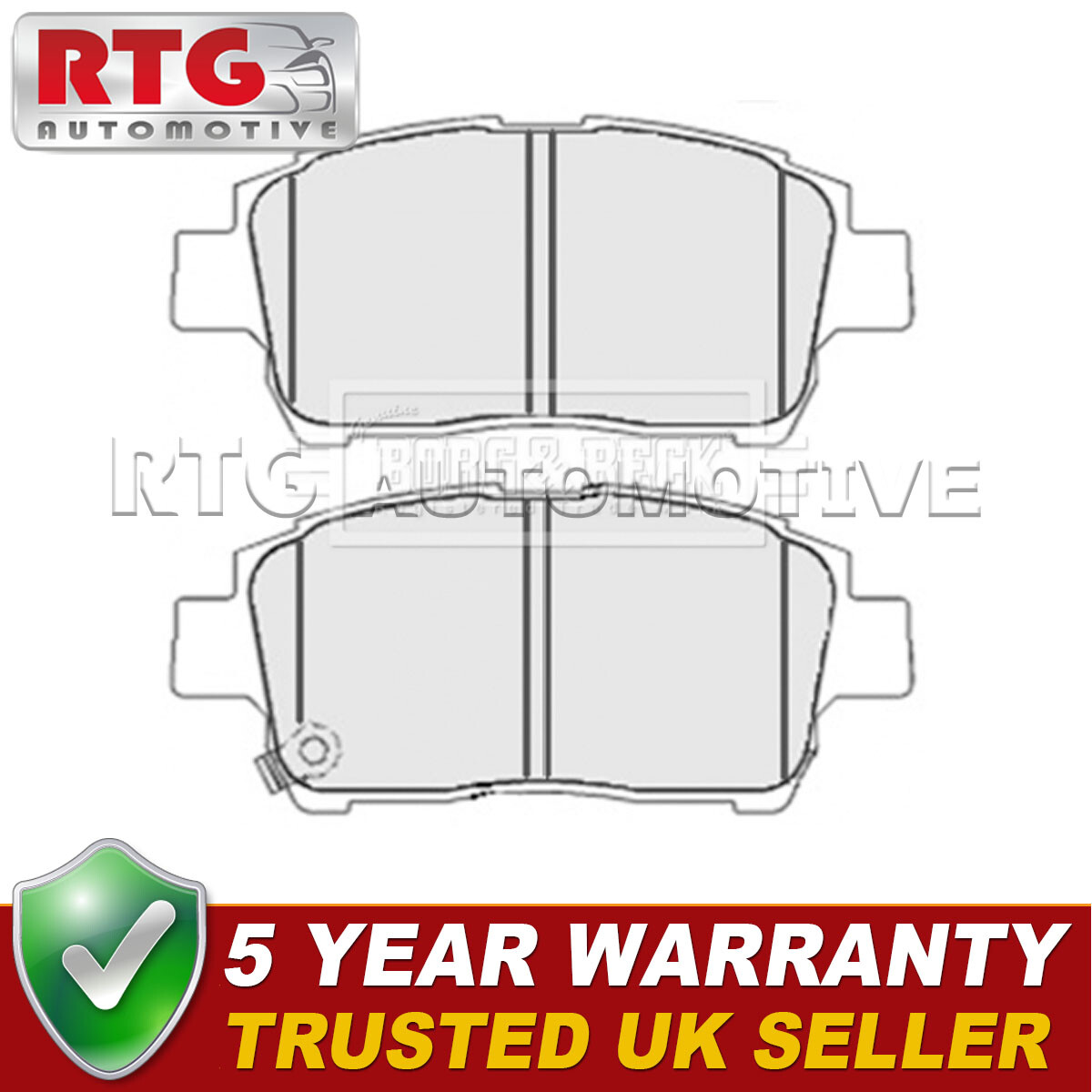Front Brake Pads Set Fits Toyota iQ 2009-2015 1.0 1.3 1.4 D 04465YZZDA ...