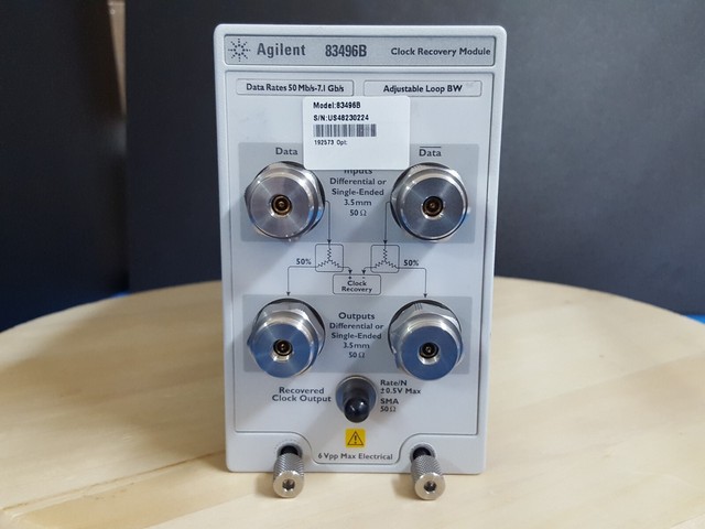 Keysight 83496B Clock Recovery Module Option 100 (agilent 83496b) for ...
