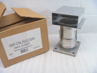 VENT TERMINAL GAS BOILER Heat-Fab  8116254 PVCG 30 / 40  AL29-4C CONNECTOR