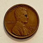 RARE 1916-S LINCOLN WHEAT CENT SAN FRANCISCO MINT KEY DATE VF #2