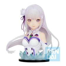 banpresto bandai ichiban kuji RE:zero emilia artscale bust Figure 1/3 dolleye