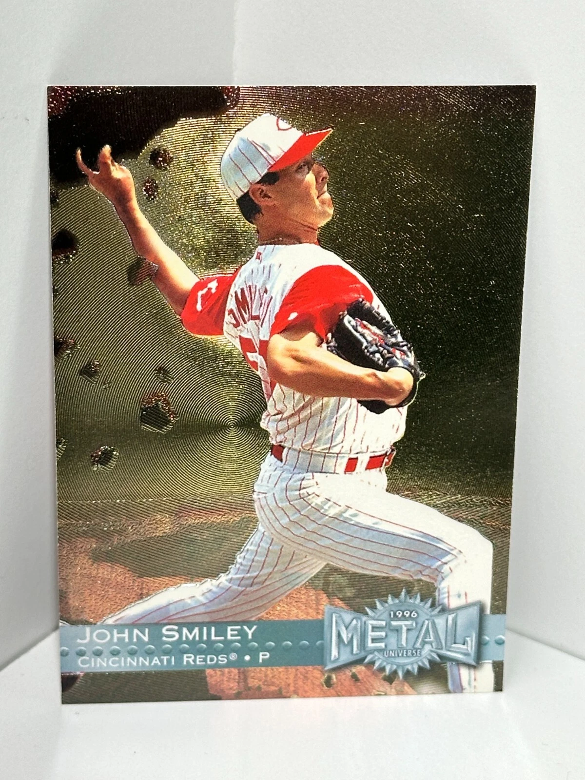 1996 Fleer Metal Universe - #153 John Smiley