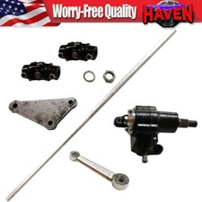 Vega Steering Box 36 Dd Steering Shaftpitman Arm Black U-joints Bracket