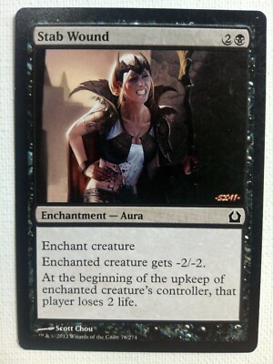 MTG Stab Wound Ravnica Allegiance Guild Kits Regular Uncommon