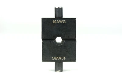 TEMCO INDUSTRIAL TH0006 single size Die set for wire size 10 AWG