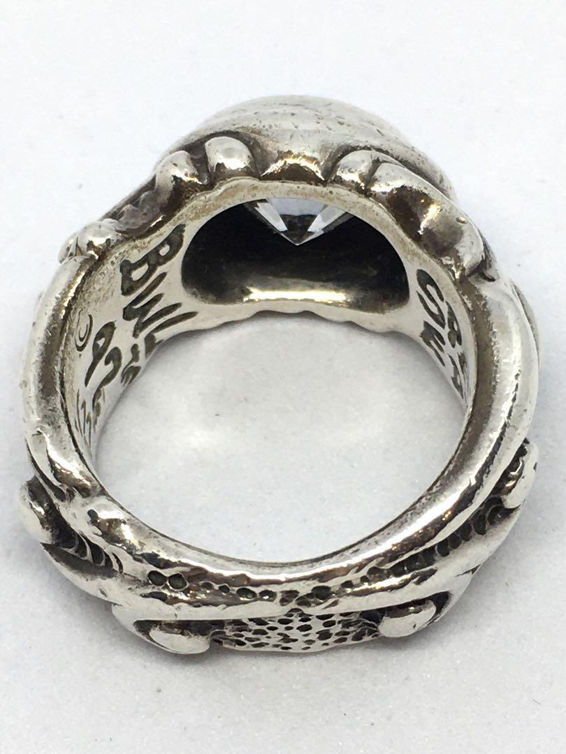 Bill Wall Leather Silver Ring Special Edition Zirconia US Bill Wall Leather Silver Ring Special Edition Zirconia US
