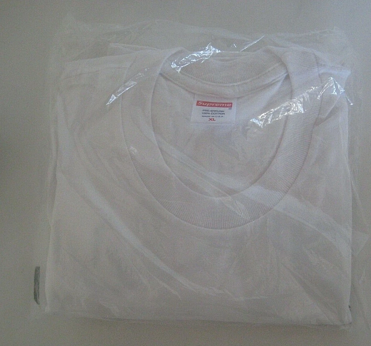Tee shirt Supreme Laugh Now blanc SS20 XL authentique NEUF
