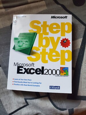 Microsoft Step-by-Step Excel 2000 Book & Disk 9781572313187| eBay