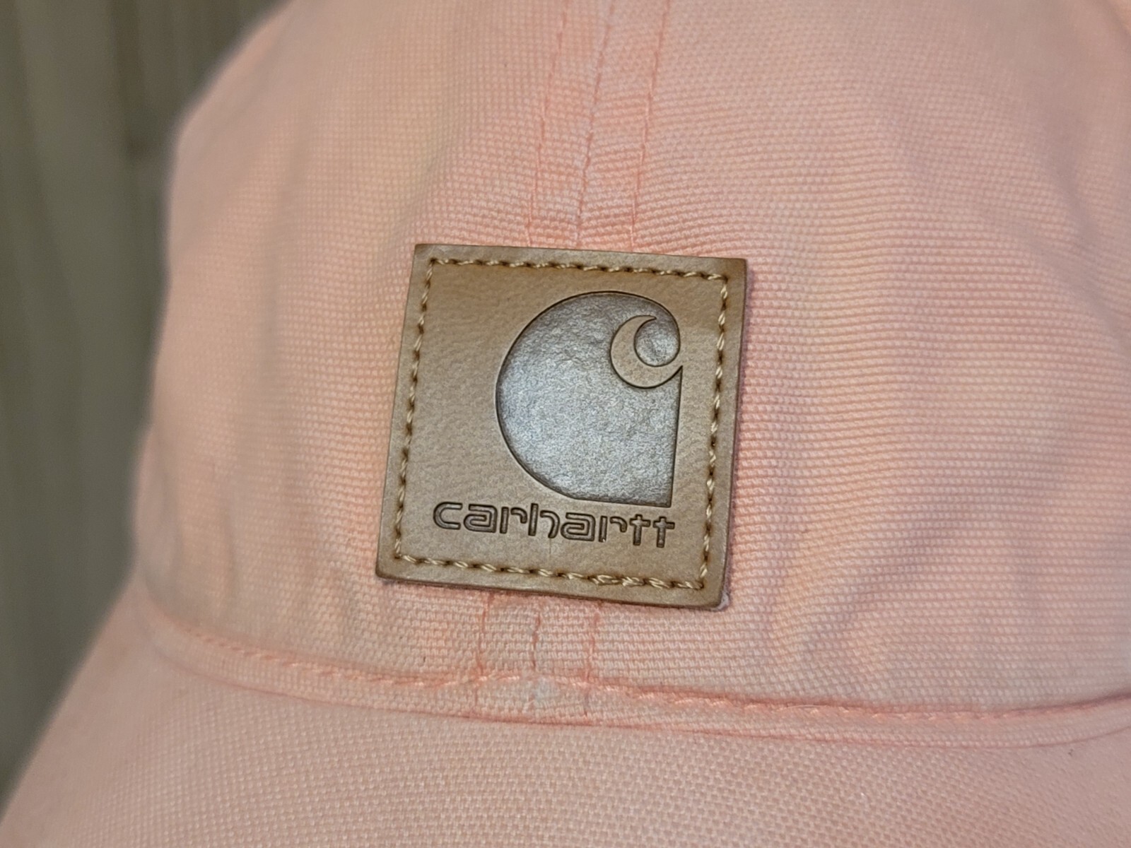 CARHARTT HAT CAP Adjustable Leather Patch READ!!! - image 2