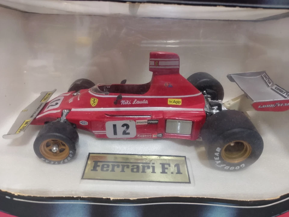 FERRARI 312 B3 F1 N.12 NIKI LAUDA POLISTIL SCALA 1:16 - Immagine 4 di 4