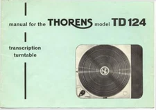 Operating Instructions For Thorens TD 124