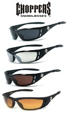 1, 2 or 3 Pairs Choppers Anti-Reflective Biker Motorcycle Glasses Sunglasses