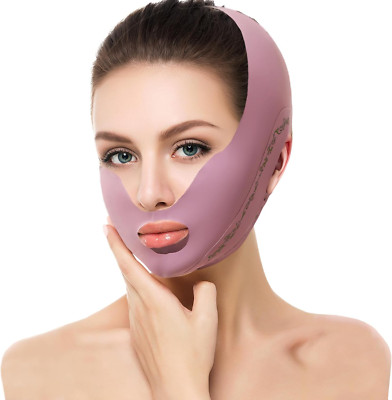 Faja elastica para adelgazar la cara papada facial reductor de doble barbilla