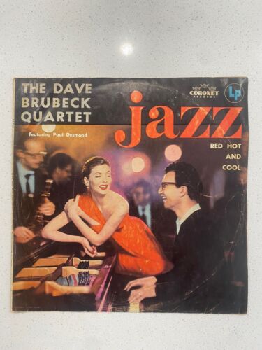 The Dave Brubeck Quartet - Jazz: Red Hot and Cool - Vinyl Coronet 1956 - SIGNED - Photo 1/9