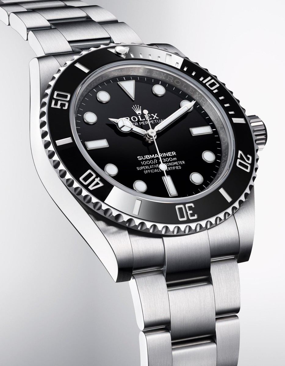 Rolex Submariner No-Date 41mm 124060 SS Ceramic Black Dial