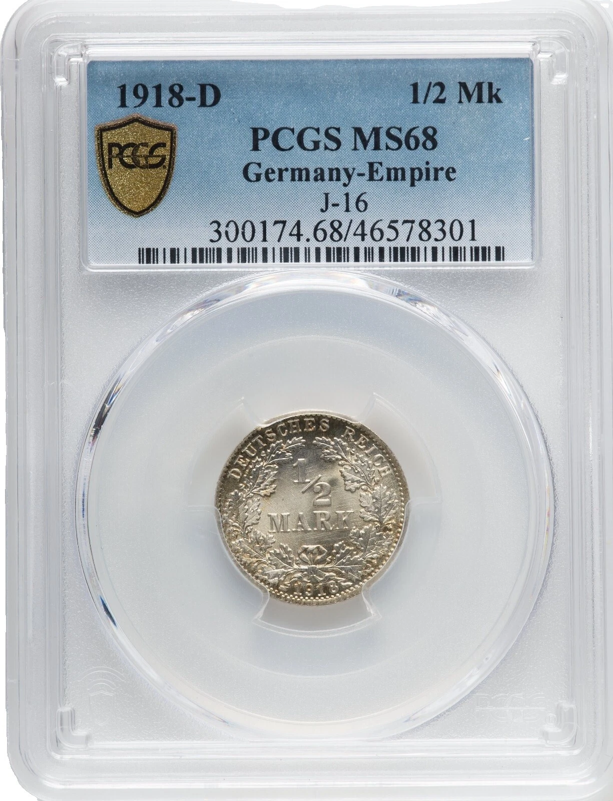 Silver 1918 Year German Coins