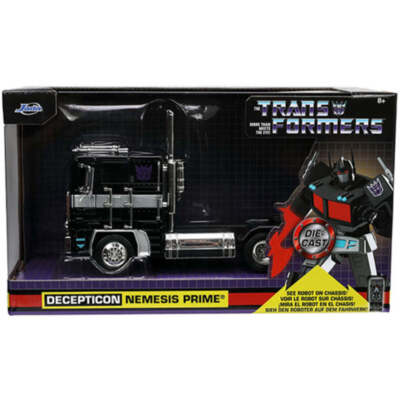 TRANSFORMERS Decepticon Nemesis Prime 1:24 Scale Diecast Model by