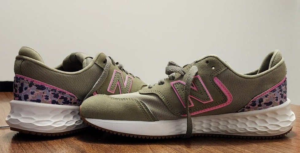 New Balance Fresh Foam X70 Womens Olive Green Size 8 Like New