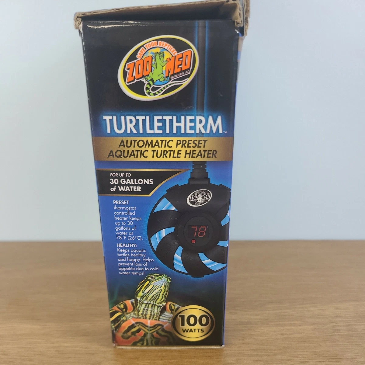 Zoo Med Turtletherm Automatic Preset Aquatic Turtle Heater, 51 OFF