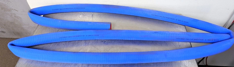 (12 pies palo) 1 1/2” 4 capas silicona radiador refrigerante manguera edición militar [P7S2]  Foto 3 de 4