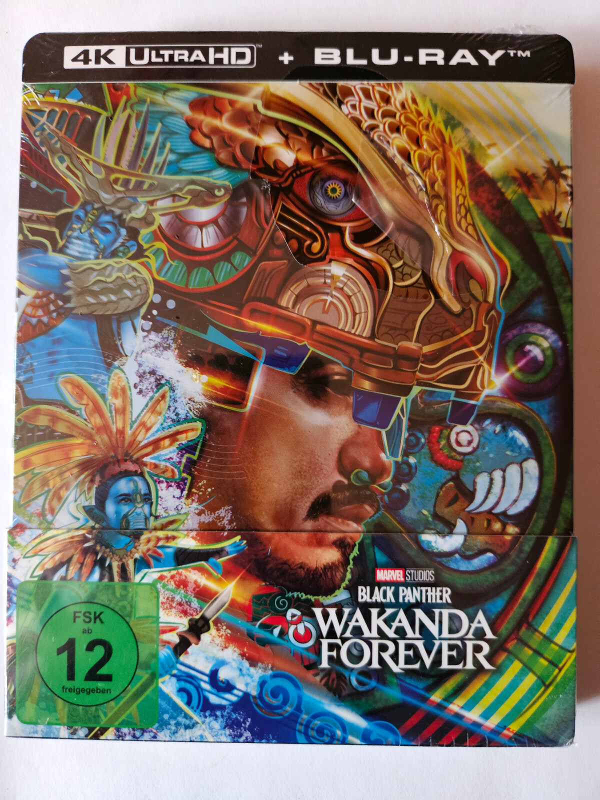 MARVEL STUDIOS BLACK PANTHER: WAKANDA FOREVER - 4K UHD + BLU-RAY - NEU; OVP