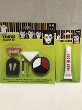 Vampire Make Up Kit Fake Blood Halloween Gothic Costume Make-up