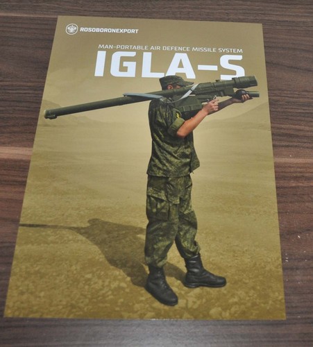 Igla-S Air Defence Missile System Russian Army Rosoboronexport Brochure